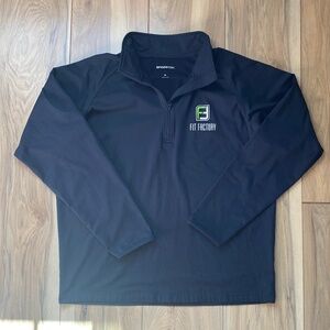 Fit factory half zip sweatshirt
